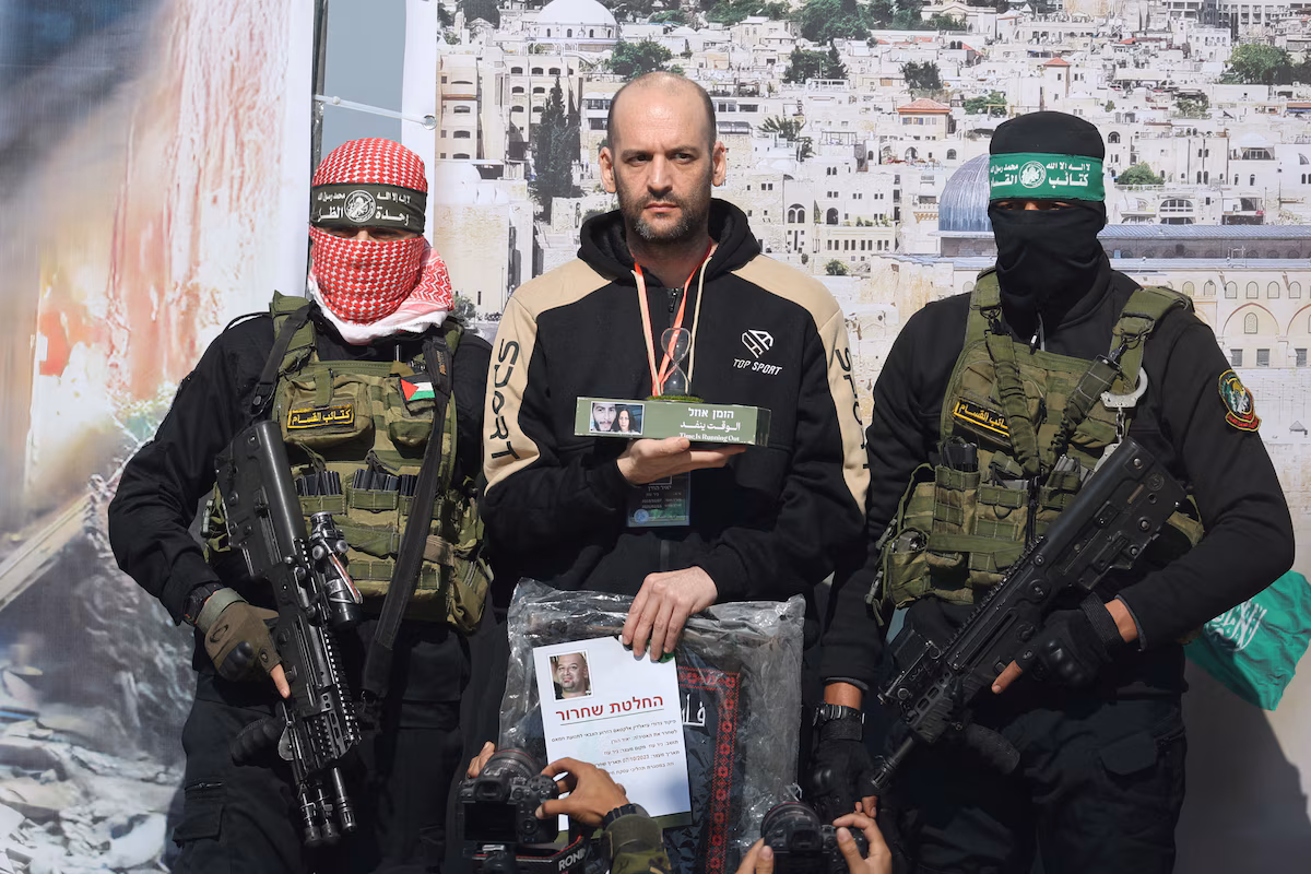 Iair Horn el rehén argentino-israelí liberado por Hamas, le escribió una carta a Donald Trump: “Por favor salve también a mi hermano” - Imagen 2