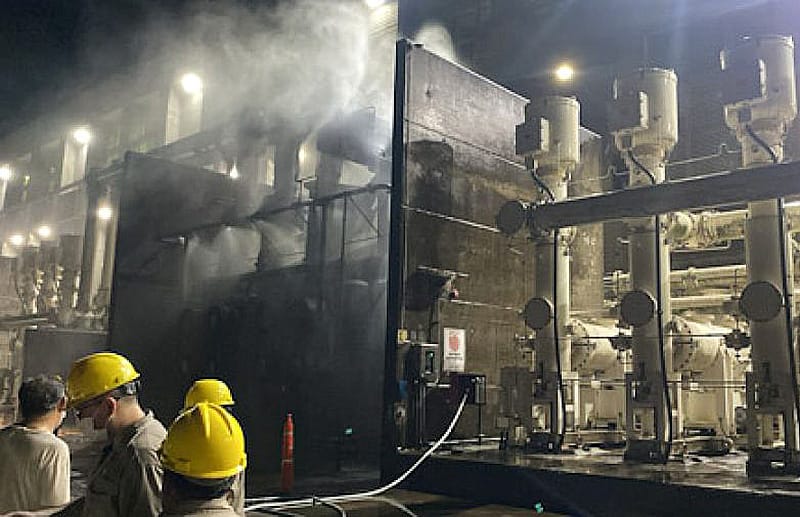 Investigan el incendio en una unidad generadora de la represa Yacyretá