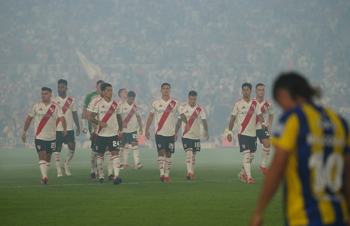 River empató 2-2 con Rosario Central y se fue silbado del Monumental