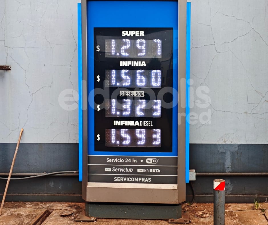 Aumentaron los combustibles: así quedaron los precios en Eldorado