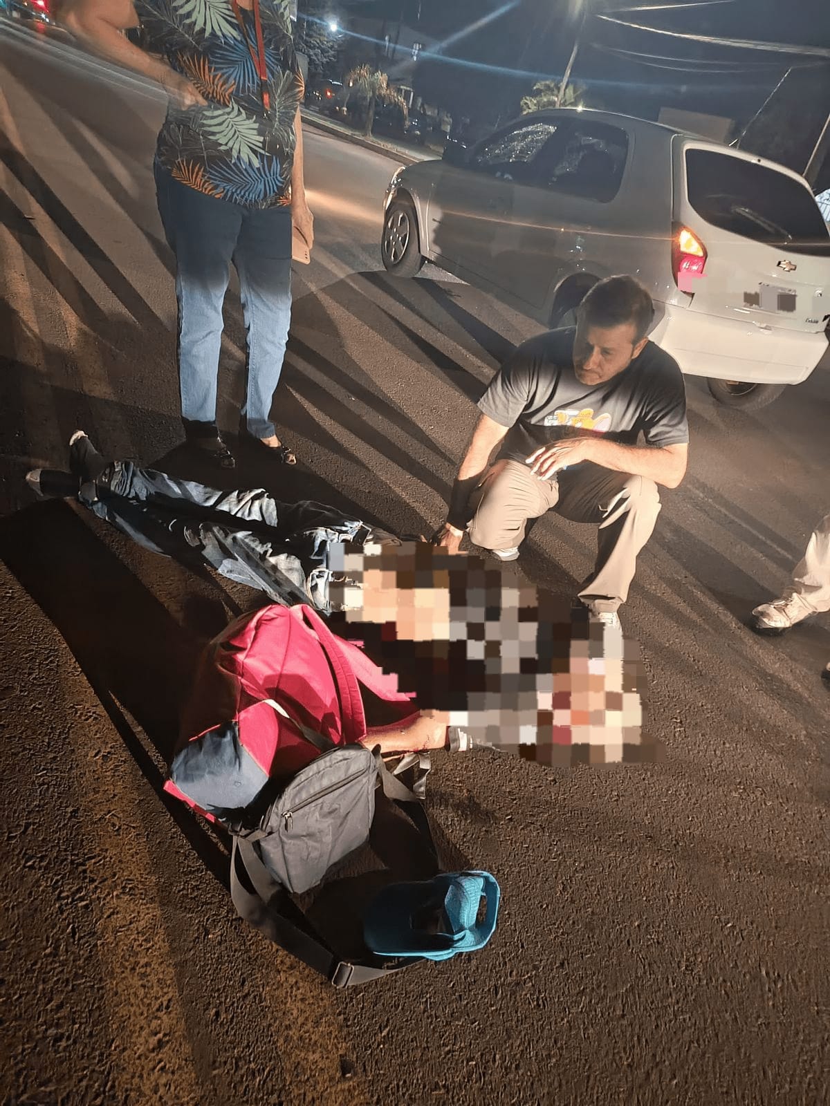 Un peatón perdió la vida tras ser atropellado por un auto en la avenida Quaranta de Posadas