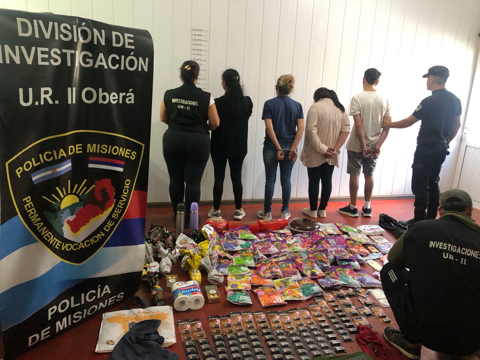 Detuvieron en Oberá a un clan de mecheros