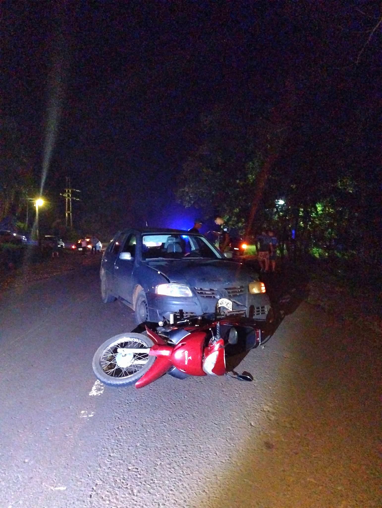 Dos personas resultaron lesionadas en un choque sobre la Ruta Provincial 17