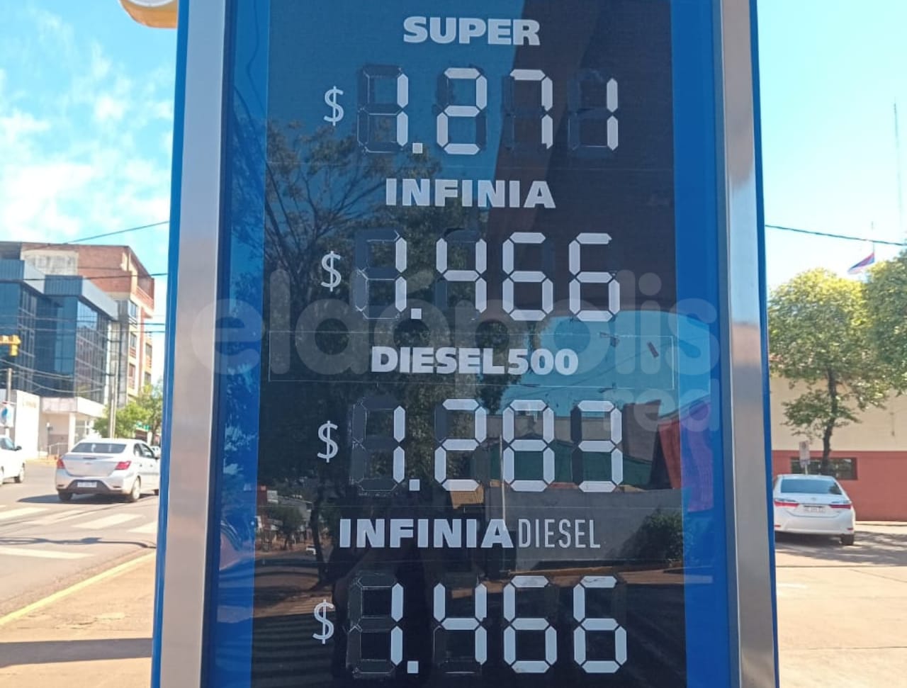 YPF bajó el precio de sus combustibles