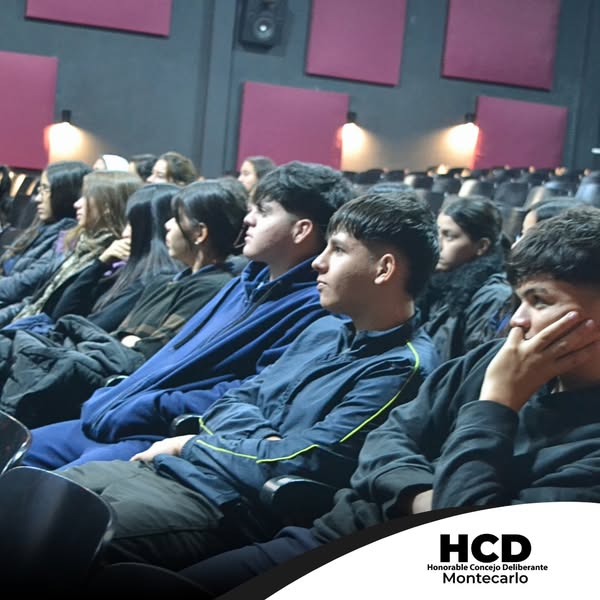 Se iniciaron las jornadas "El Concejo en tu Escuela" en Montecarlo