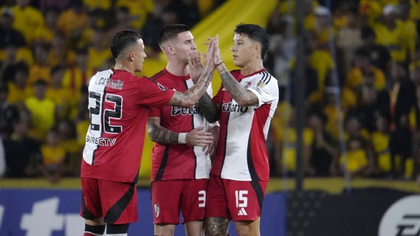 River le ganó a Barcelona de Ecuador y quedó a un paso de la clasificación en la Copa Libertadores