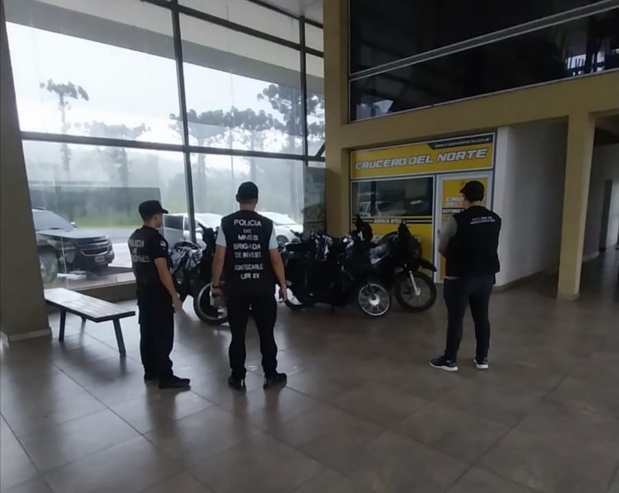 Desarticularon en Puerto Piray una red que enviaba motos robadas desde Buenos Aires como encomiendas