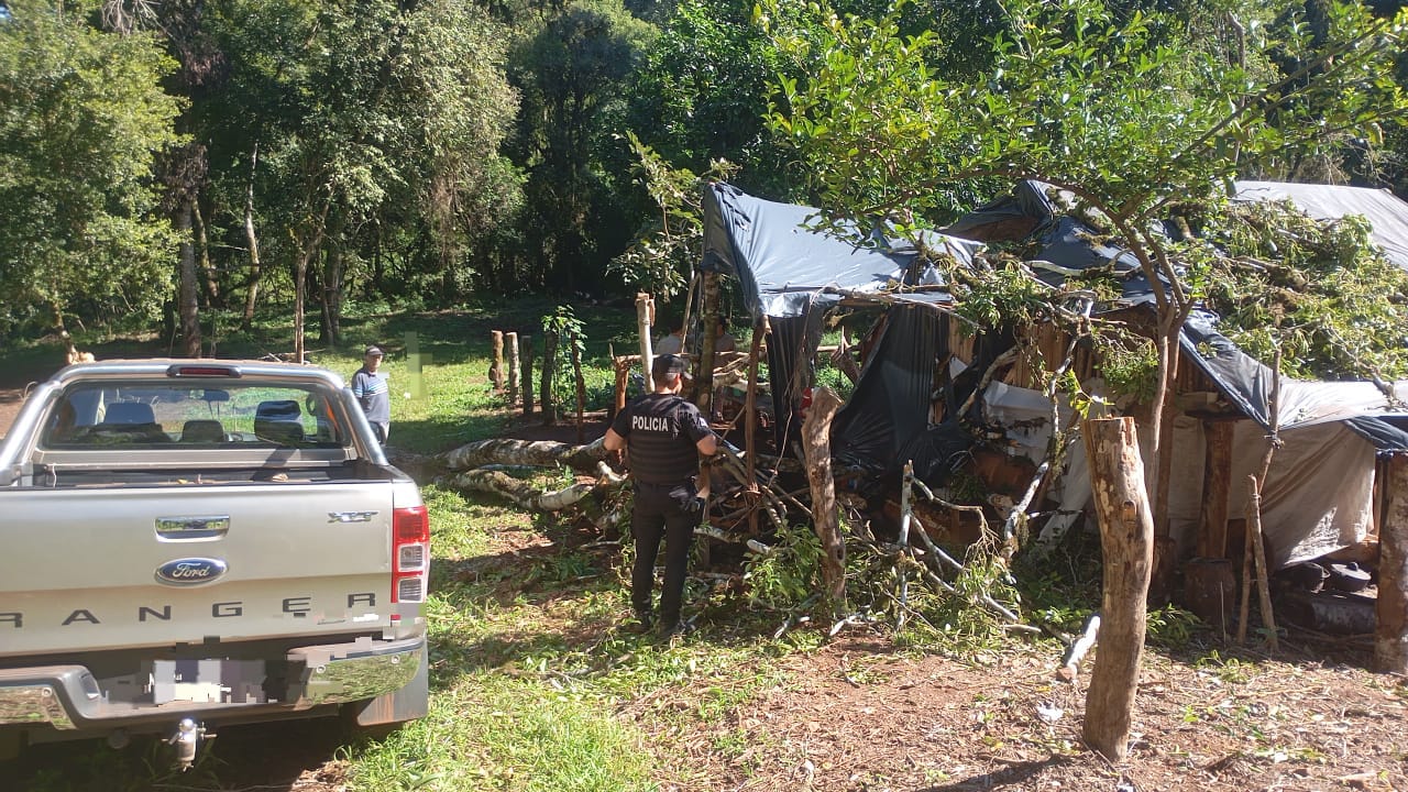 Un hombre falleció al caer un árbol sobre una casa en Eldorado