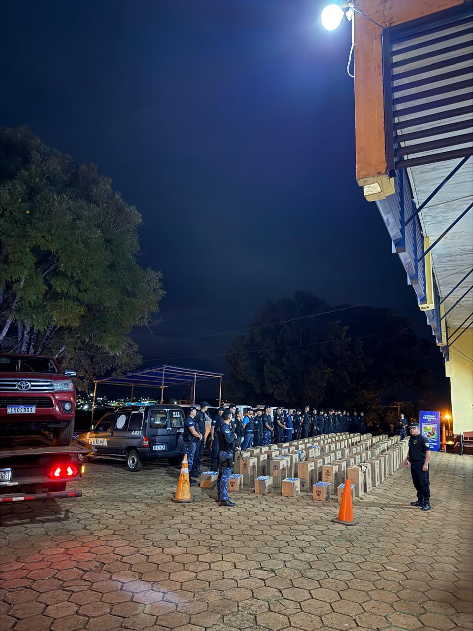 Destruyeron un cargamento de casi 1,5 millones de cigarrillos de contrabando en Bernardo de Irigoyen