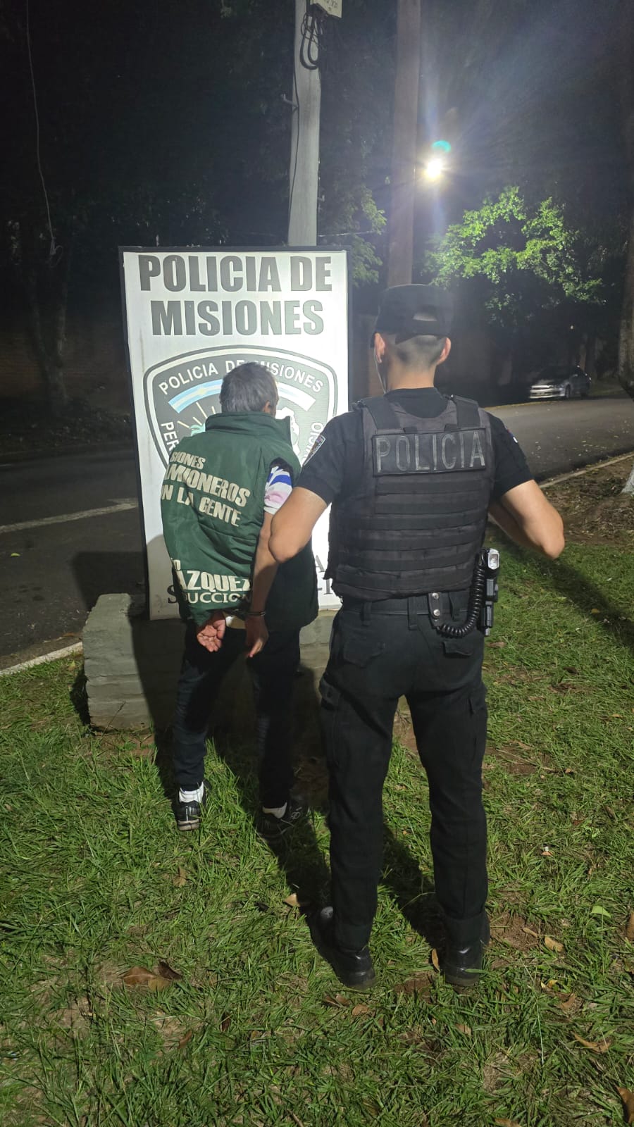 Detuvieron a un hombre por exhibiciones obscenas durante un cumpleaños en Posadas