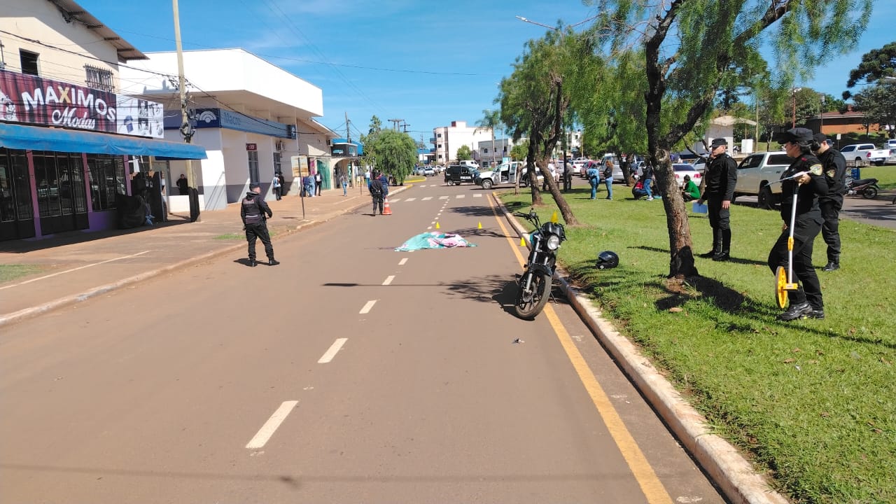 Un peatón perdió la vida tras ser atropellado por una moto en Bernardo de Irigoyen