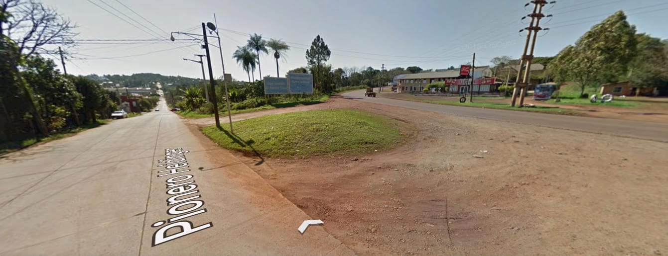 Construirán una rotonda en la intersección de la avenida Hipólito Yrigoyen y calle Haidinger