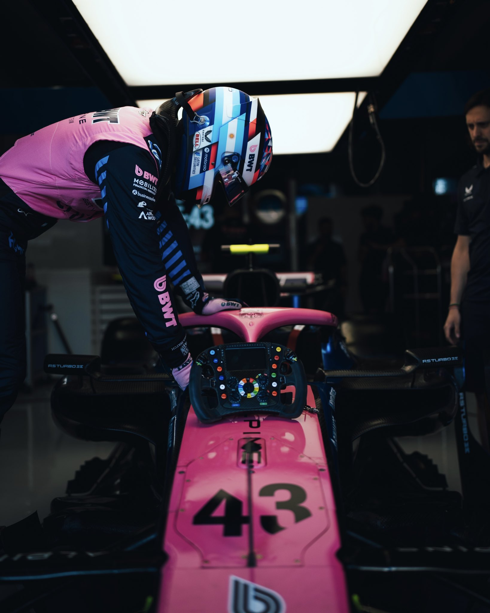 Fórmula 1 en Imola: Franco Colapinto volvió a subirse a un F1 y completó 21 vueltas en el inicio del GP de Emilia-Romagna