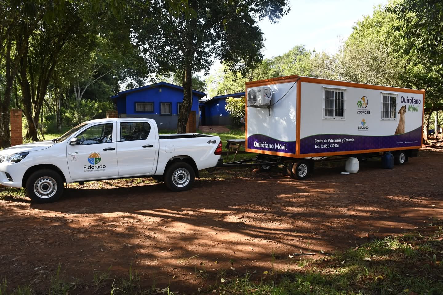 El Quirófano Veterinario Móvil llega al barrio Cristo Redentor