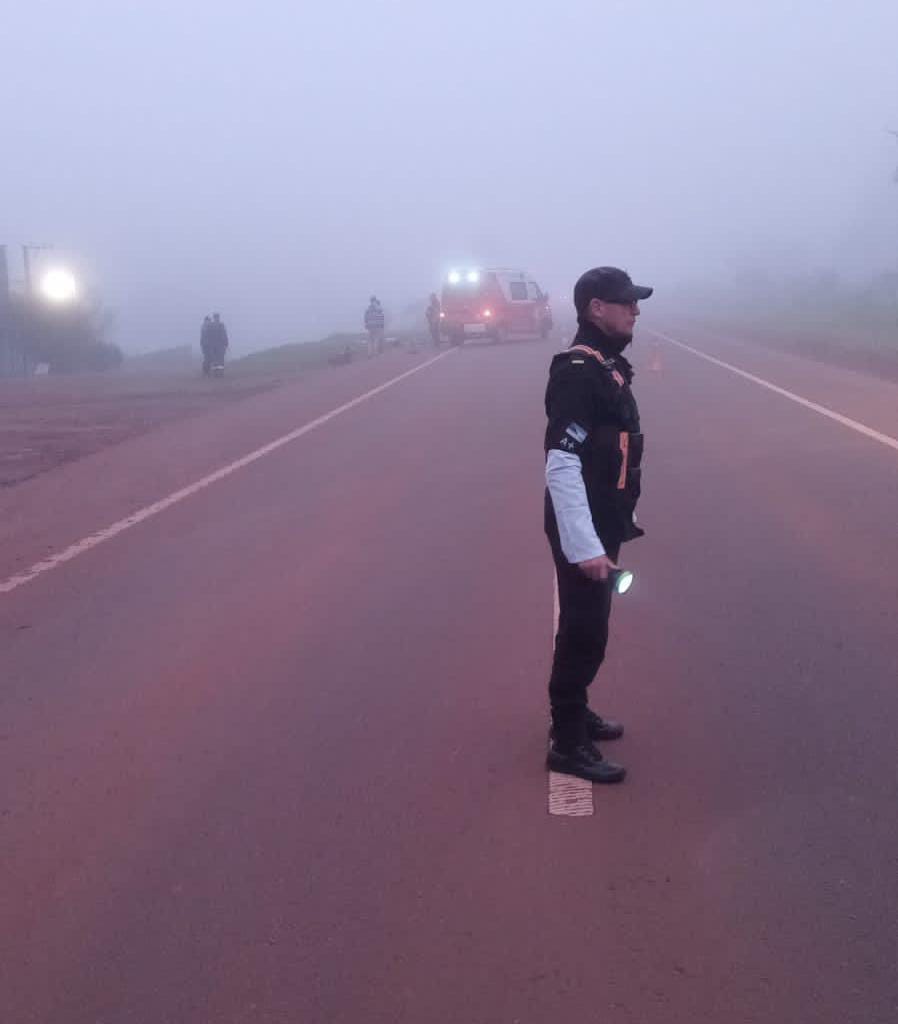 Tragedia en la Ruta 14: dos personas murieron tras un choque en Dos de Mayo