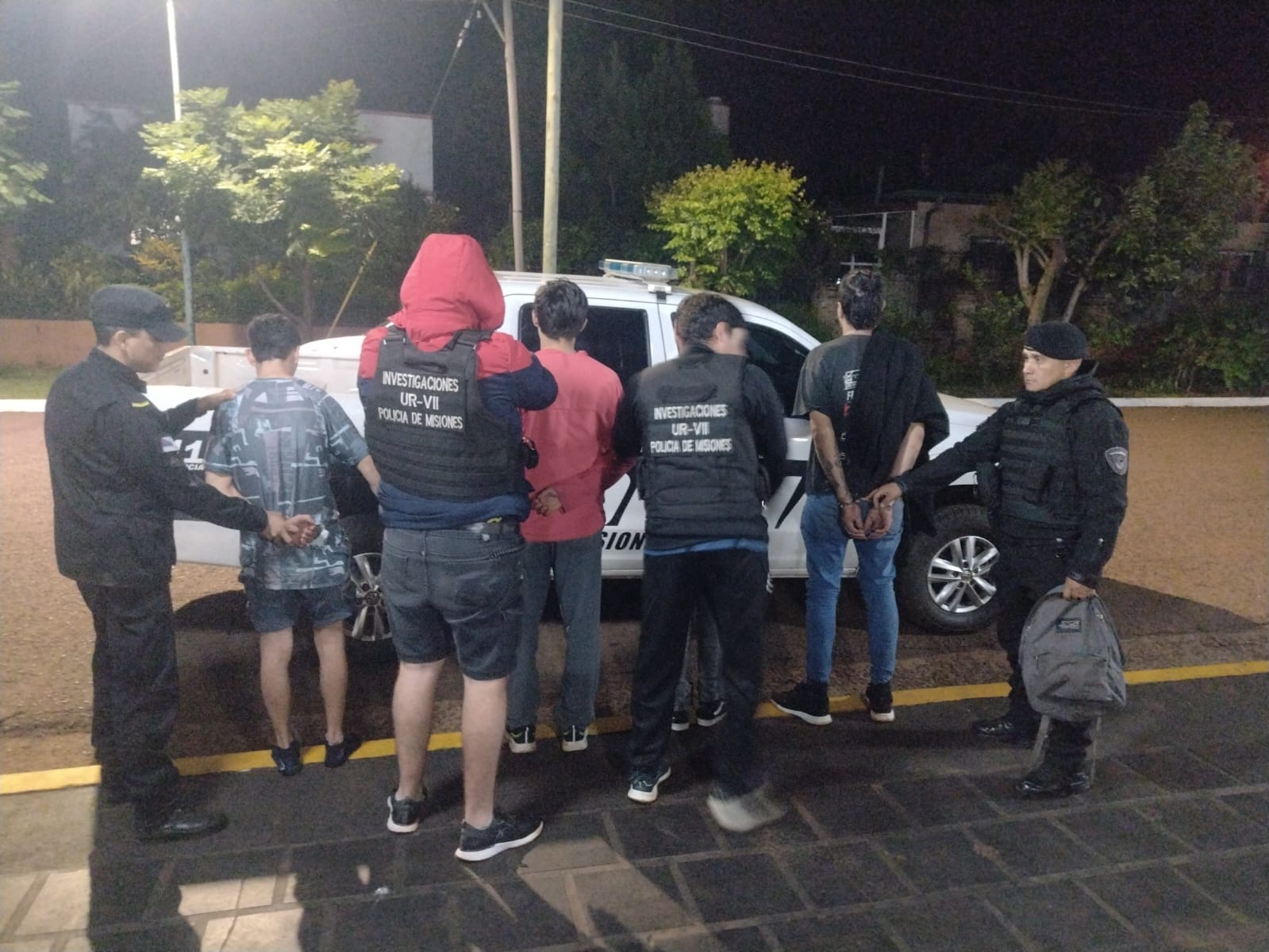 Capturaron a nueve delincuentes en operativos policiales multiples en Misiones