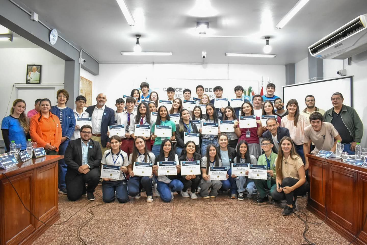 Con la aprobación de 17 proyectos, finalizó el Segundo Parlamento Secundario Estudiantil de Eldorado