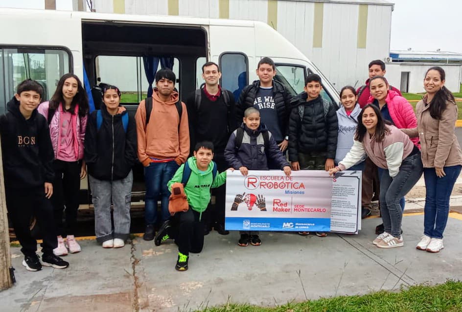 La sede Montecarlo de Red Maker participó de la Copa Robótica en la ciudad de Posadas