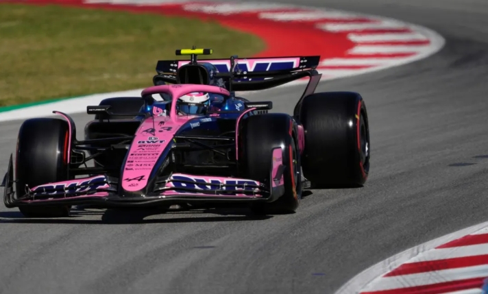 Colapinto terminó 17° en la última práctica del GP de España