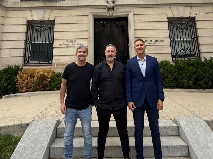 Los Alonsitos llevaron el chamamé a la Embajada Argentina en Estados Unidos