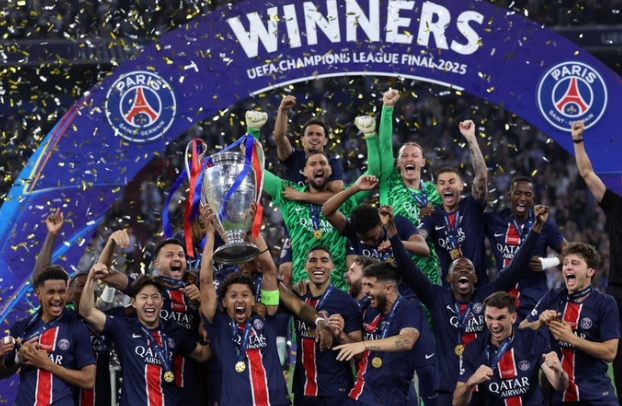 PSG le ganó a Inter 5 a 0 por la final de la Champions League