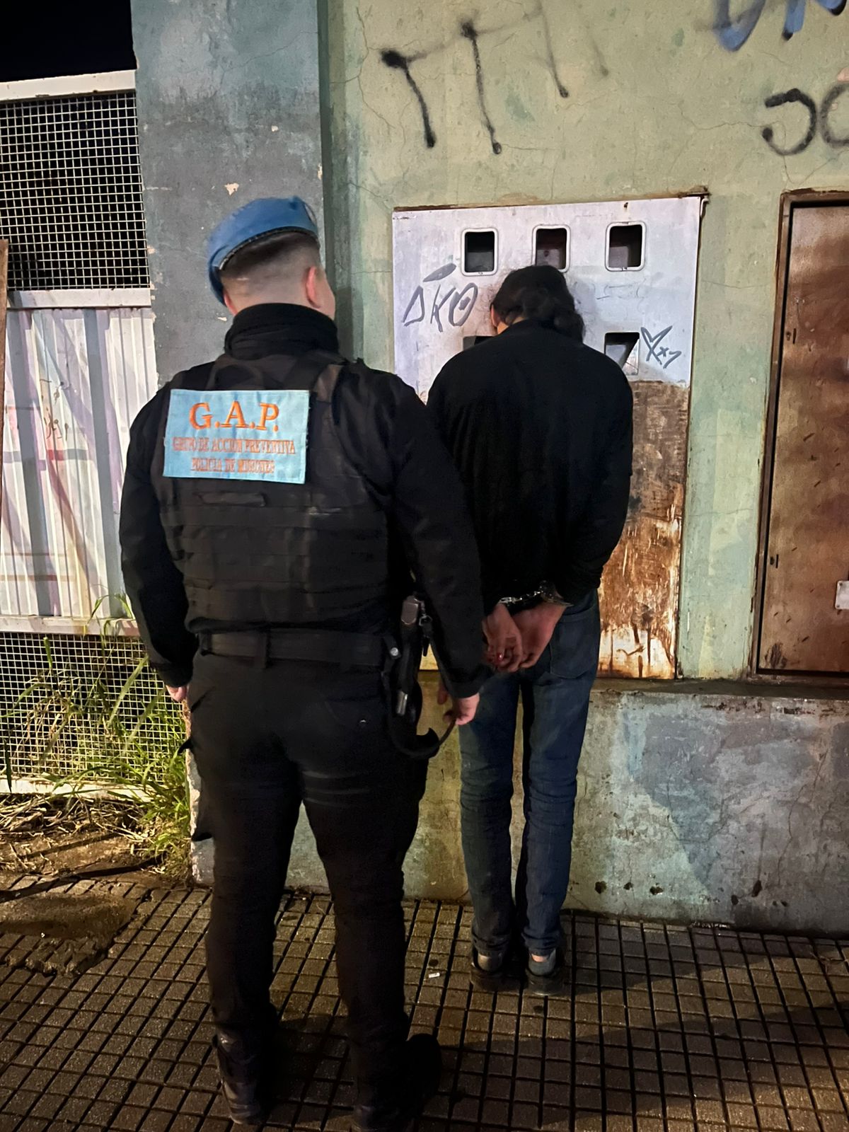 Detuvieron a un joven por vandalismo en el centro de Posadas gracias a las cámaras del 911