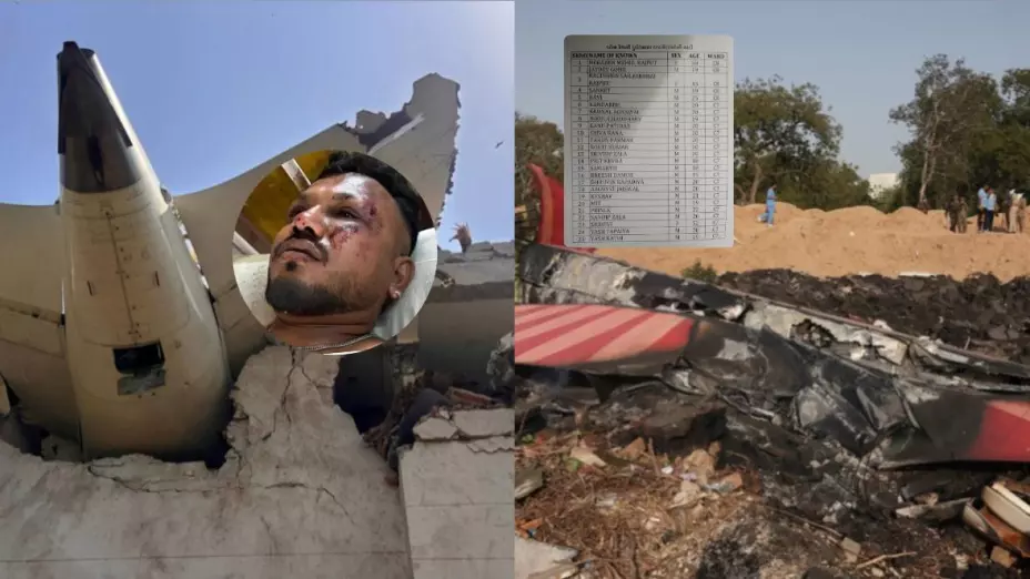 Un sobreviviente salió caminando del trágico accidente aéreo en la India