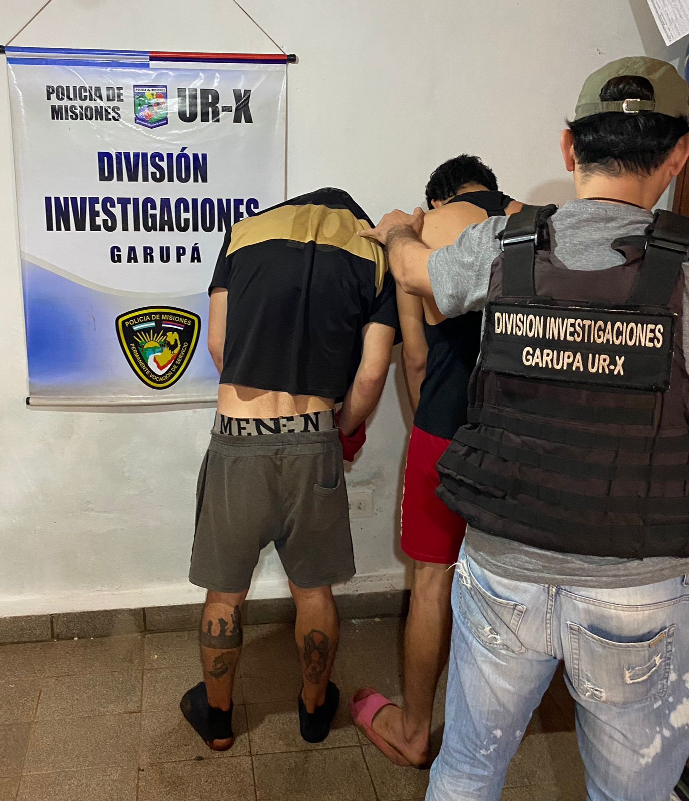 Mediante diferentes operativos, detuvieron a cinco delincuentes con antecedentes en Posadas, Garupá y Candelaria