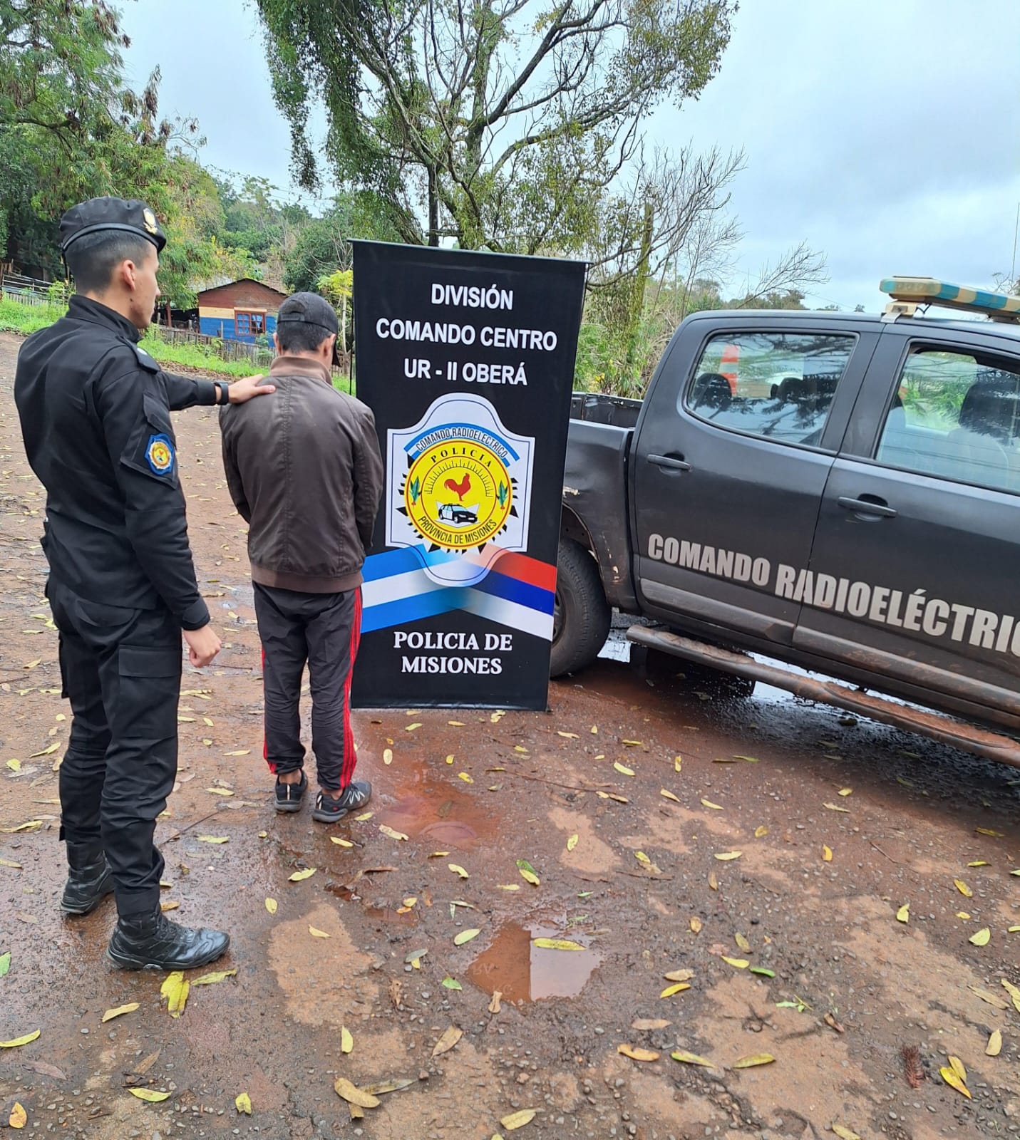 Arrestaron en Oberá a un prófugo acusado de amenazar de muerte a su hijo y a su expareja