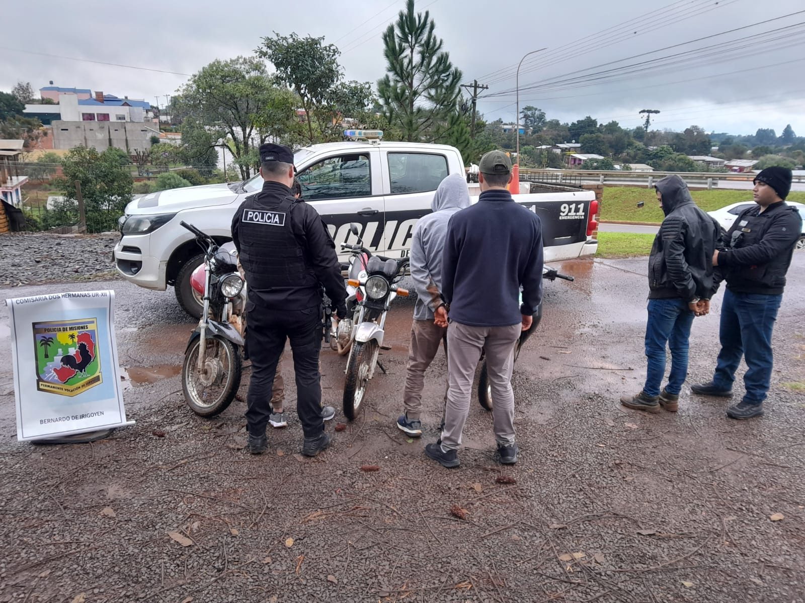 Cuatro detenidos y motos secuestradas en Panambí y Dos Hermanas