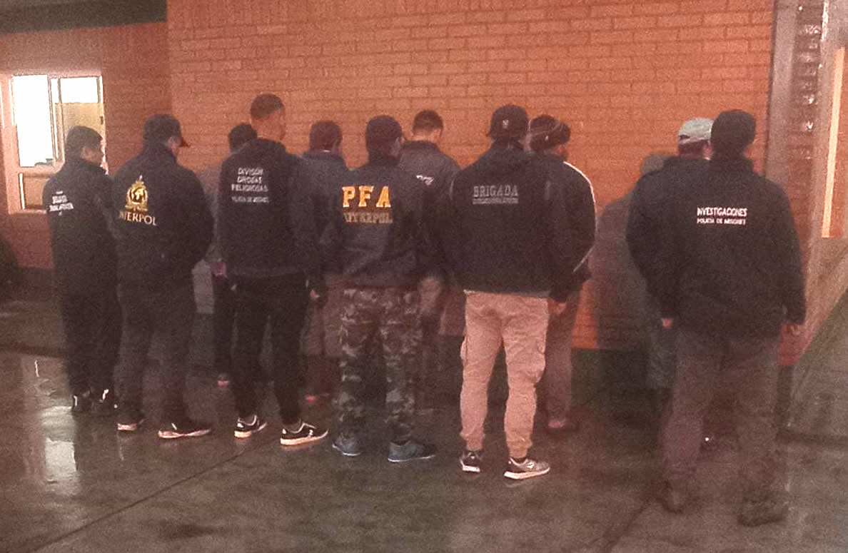 Detuvieron a un clan familiar con alerta roja de Interpol en Misiones