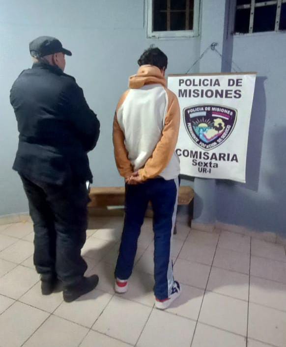 Posadas: detuvieron a un joven implicado en un robo armado