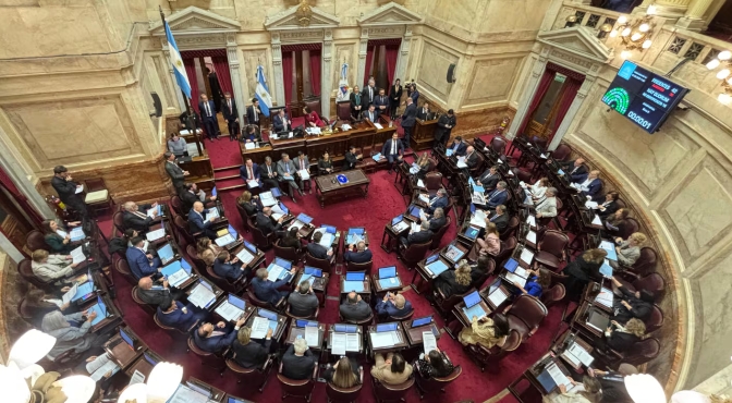 Los senadores argentinos están sextos en el ránking de legisladores mejores pagos de América Latina