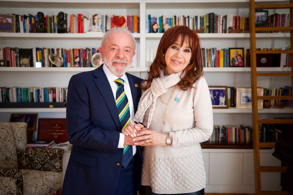 Lula visitó a Cristina Kirchner en su prisión domiciliaria