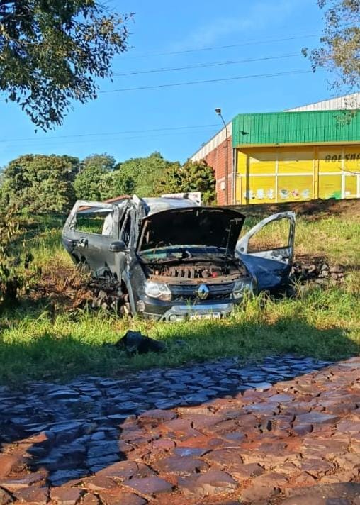 Se incendió un vehículo en Eldorado