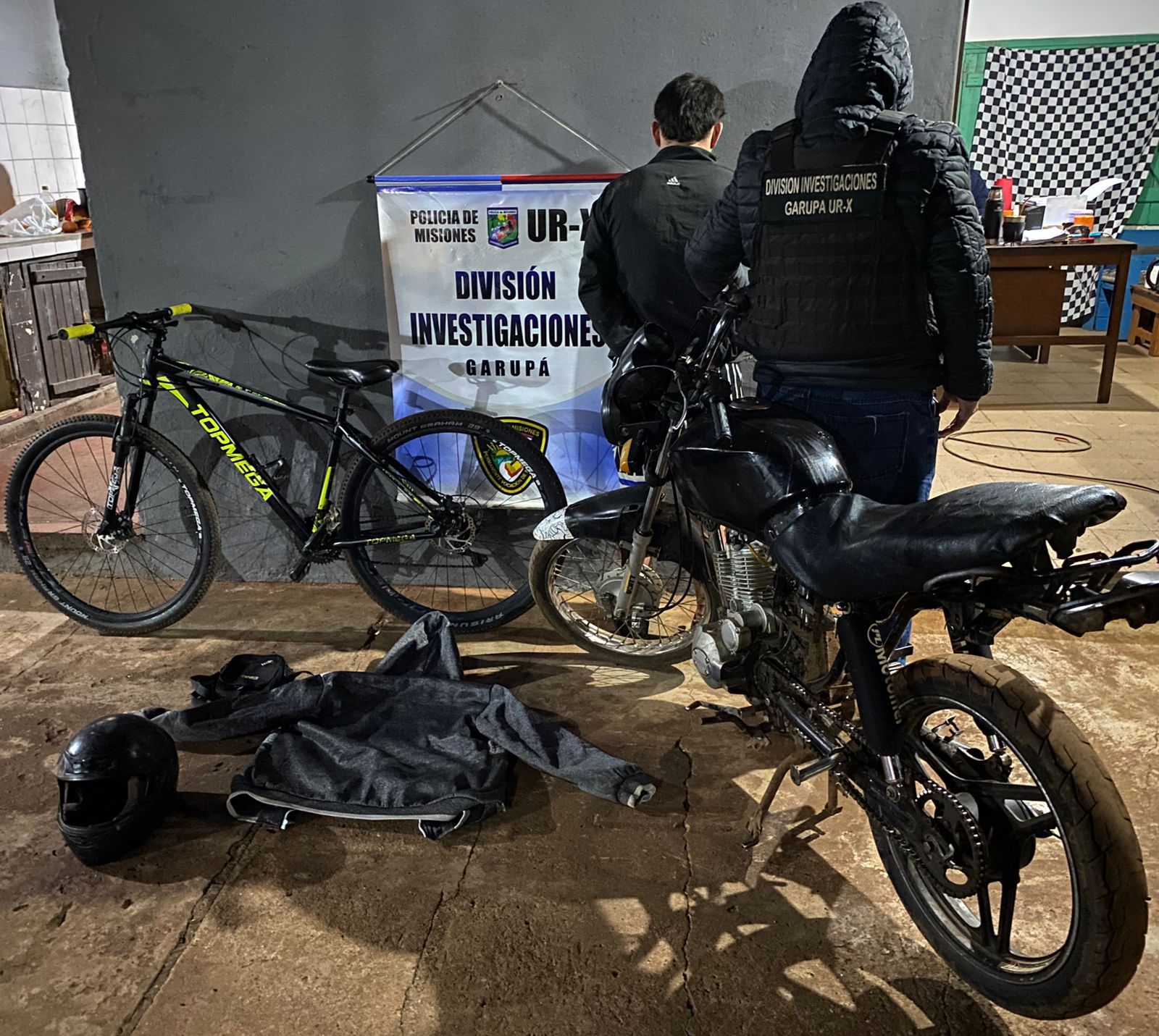 Capturaron a “Misio”, presunto líder de una banda de motochorros en Garupá y Candelaria