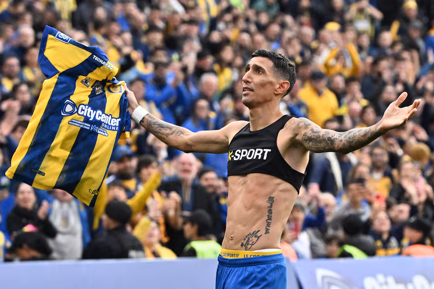 Con gol de Di María, Rosario Central igualó con Godoy Cruz por el Torneo Clausura