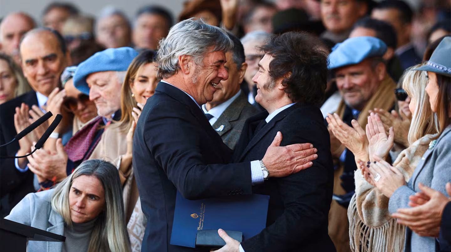 Milei se reúne por primera vez con la mesa de enlace en medio del malestar por las retenciones