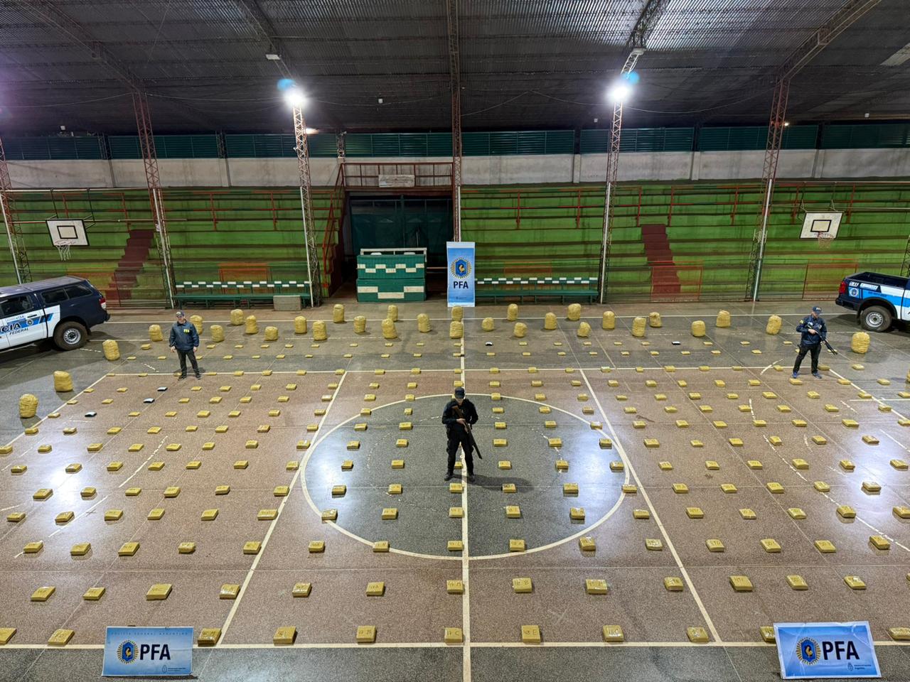 Policía Federal secuestró más de una tonelada de marihuana en Puerto Esperanza