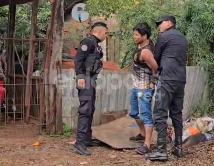 Vecinos atraparon a un ladrón en el barrio Polonia de Eldorado - Imagen principal