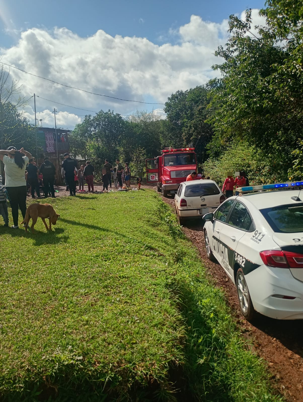 Eldorado: Un niño jugaba con un encendedor y provocó el incendio de la casa de su abuela