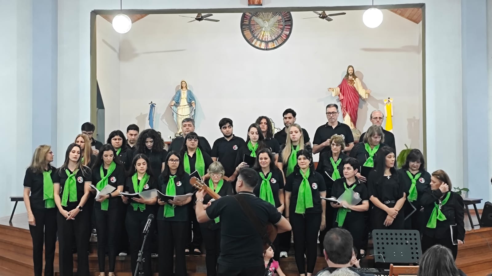 Eldorado: se realizó con gran éxito el 10° Encuentro Coral en la Parroquia Espíritu Santo 3