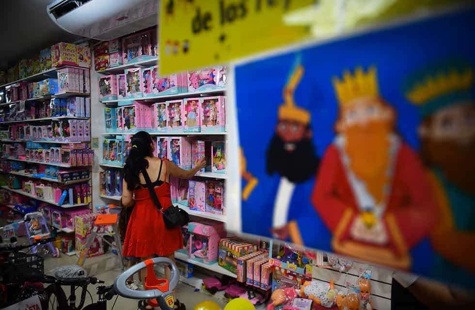 Las ventas por Reyes Magos tuvieron una caída real de casi el 42%
