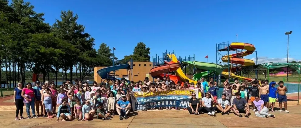 Puerto Libertad: la colonia de vacaciones se despidió hasta el próximo verano