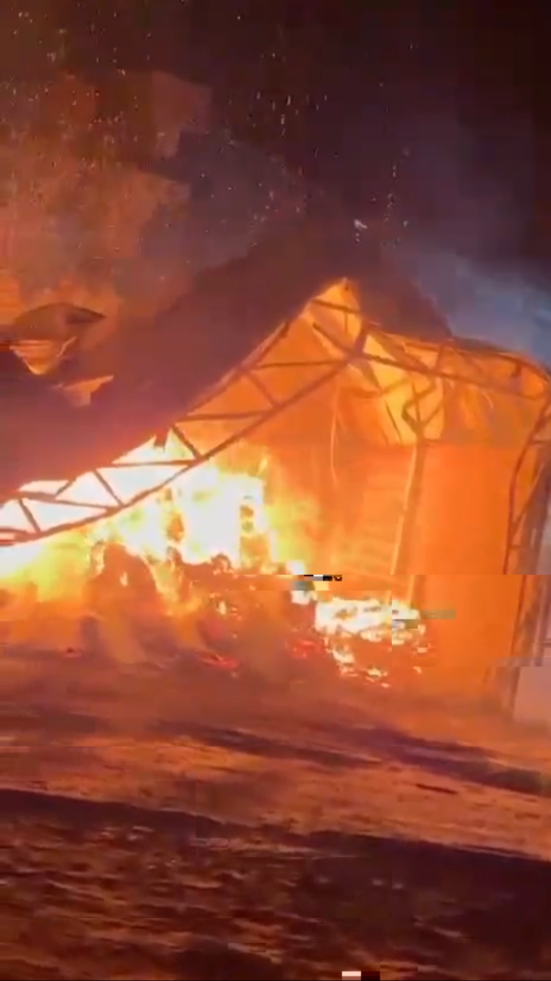 Se incendio un aserradero del kilómetro 6 de Eldorado