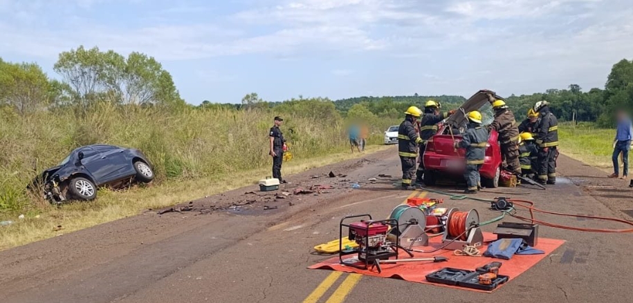 Bonpland: un siniestro vial en cercanías del puente Tigre dejó cuatro heridos
