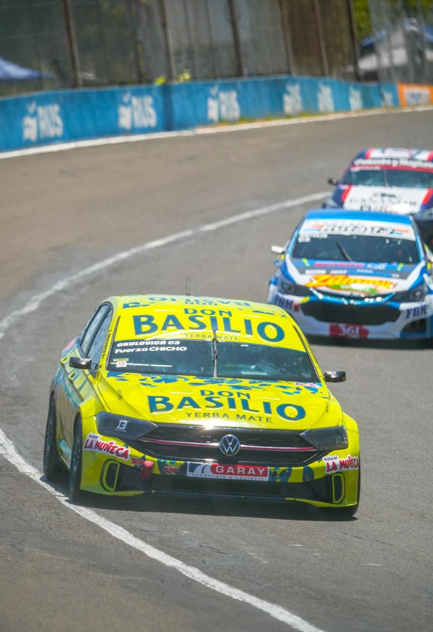 Okulovich finalizó 14° en la Clase 3 del TN en Paraná 2