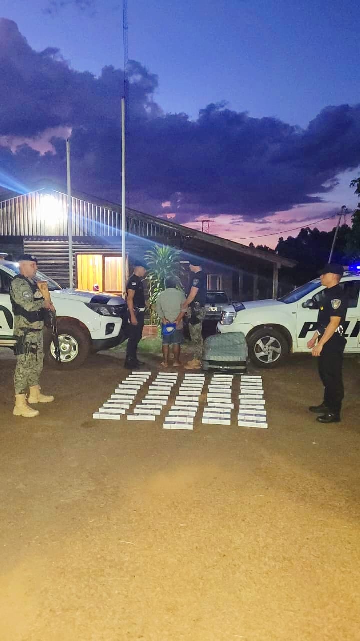 Secuestraron más de 50 gruesas de cigarrillos ilegales en un control en Andresito