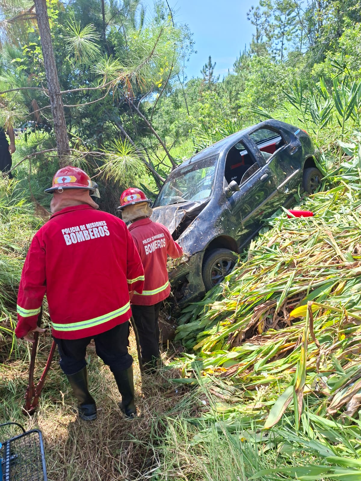 Una víctima fatal y dos personas lesionadas tras un despiste en la Ruta 103