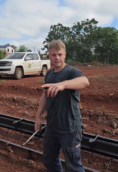 A ritmo sostenido, avanzan las obras sobre la calle Salto Alegría de Eldorado 4